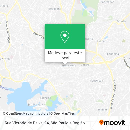 Rua Victorio de Paiva, 24 mapa