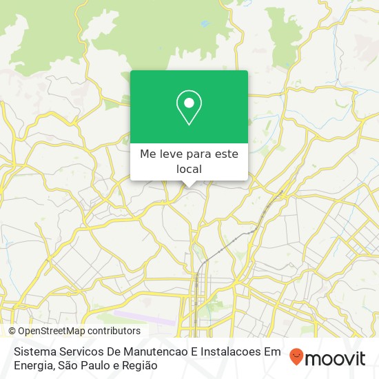 Sistema Servicos De Manutencao E Instalacoes Em Energia, Rua Larival Gea Sanches, 543 Mandaqui São Paulo-SP 02409-000 mapa