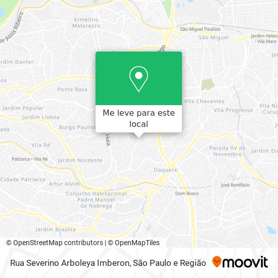 Rua Severino Arboleya Imberon mapa