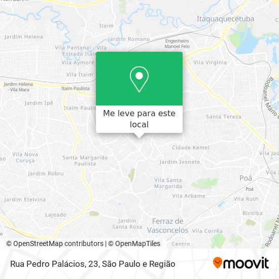 Rua Pedro Palácios, 23 mapa