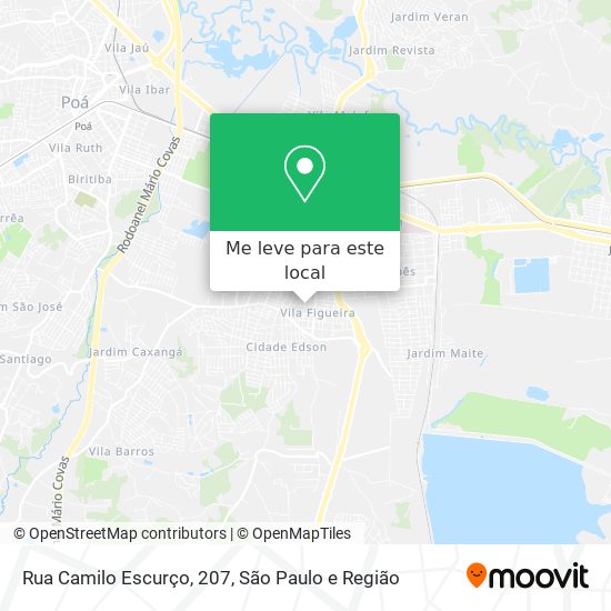 Rua Camilo Escurço, 207 mapa