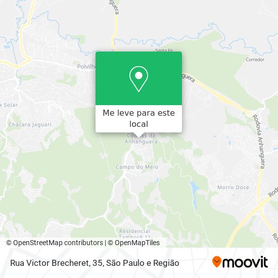 Rua Victor Brecheret, 35 mapa