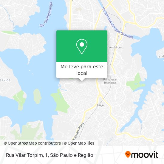 Rua Vilar Torpim, 1 mapa