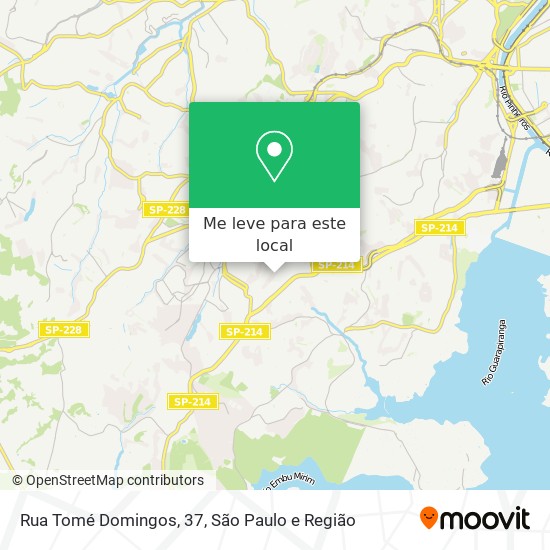 Rua Tomé Domingos, 37 mapa