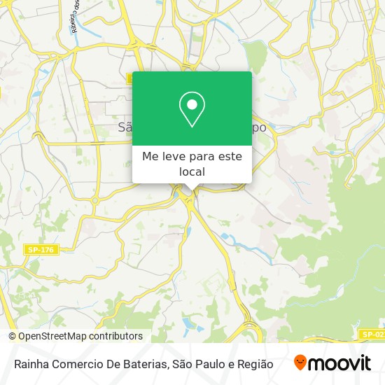 Rainha Comercio De Baterias mapa