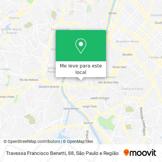 Travessa Francisco Benetti, 88 mapa