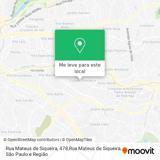 Rua Mateus de Siqueira, 478,Rua Mateus de Siqueira mapa