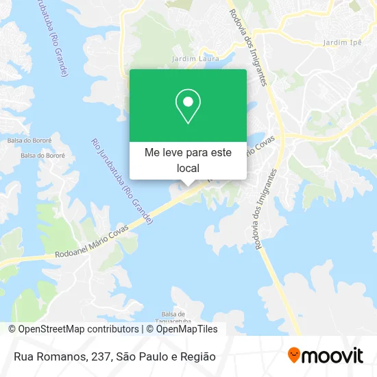 Rua Romanos, 237 mapa