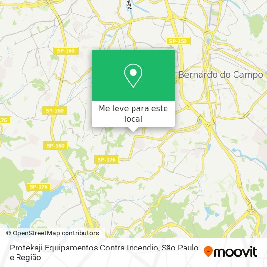 Protekaji Equipamentos Contra Incendio mapa