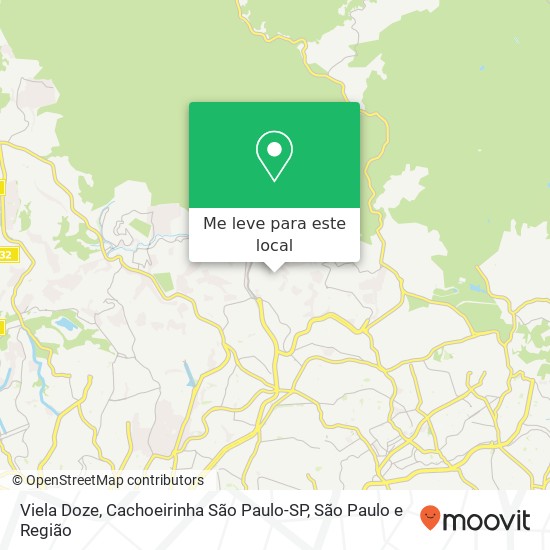 Viela Doze, Cachoeirinha São Paulo-SP mapa