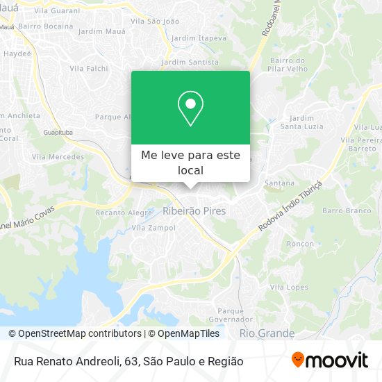 Rua Renato Andreoli, 63 mapa