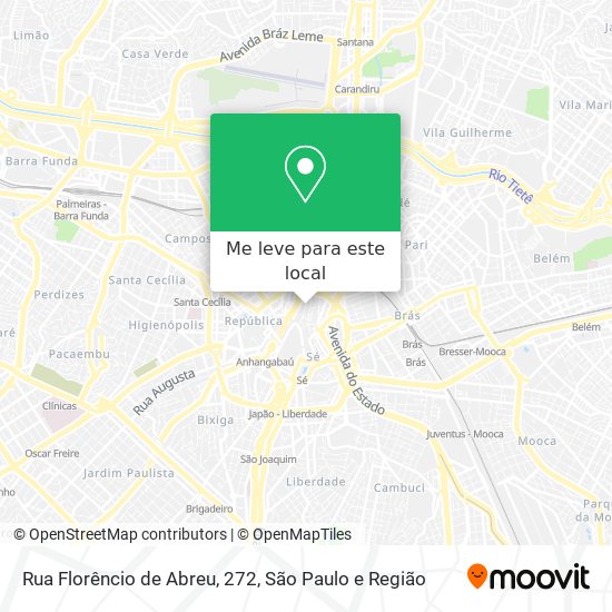 Rua Florêncio de Abreu, 272 mapa