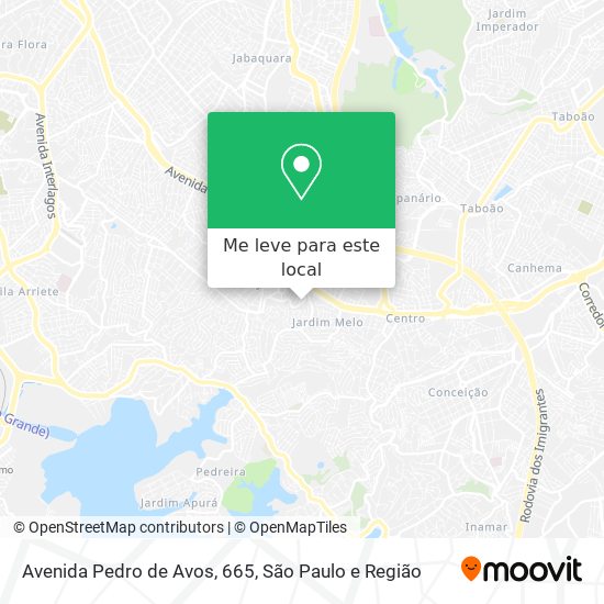 Avenida Pedro de Avos, 665 mapa