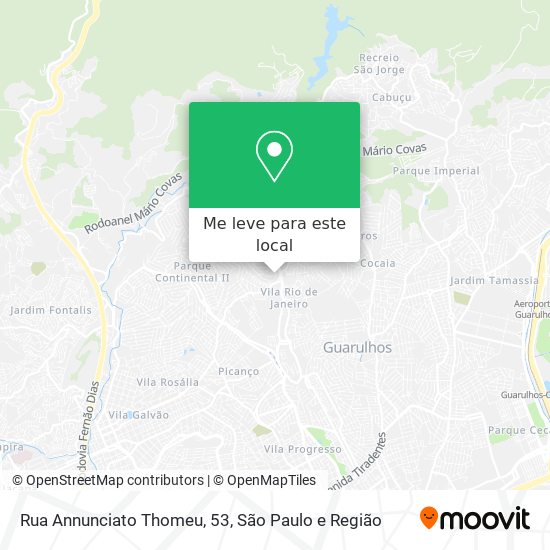Rua Annunciato Thomeu, 53 mapa
