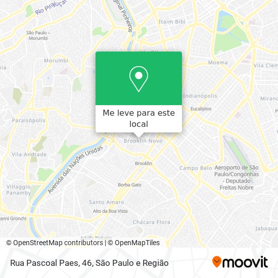 Rua Pascoal Paes, 46 mapa
