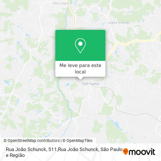 Rua João Schunck, 511,Rua João Schunck mapa