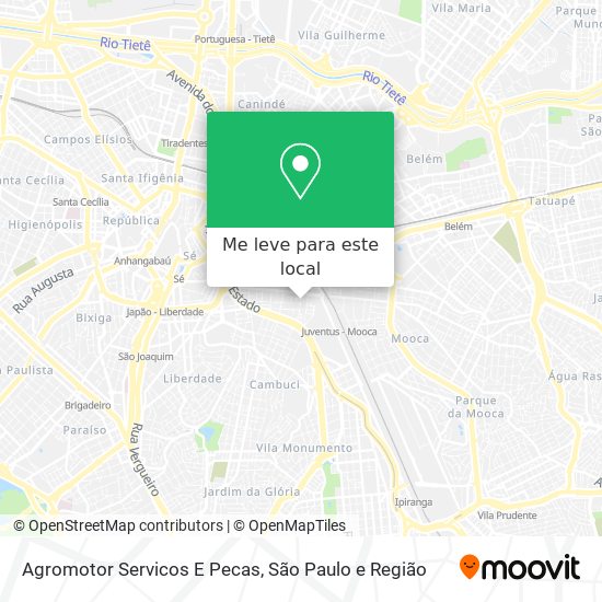 Agromotor Servicos E Pecas mapa