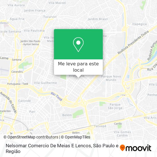 Nelsomar Comercio De Meias E Lencos mapa