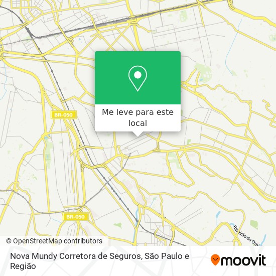 Nova Mundy Corretora de Seguros mapa