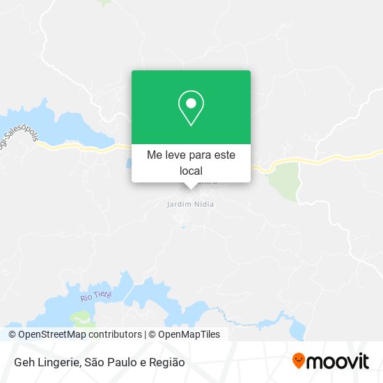 Geh Lingerie mapa