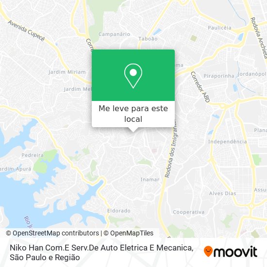 Niko Han Com.E Serv.De Auto Eletrica E Mecanica mapa