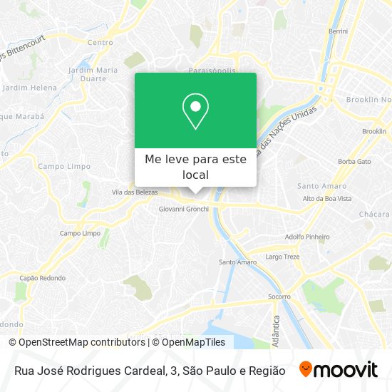 Rua José Rodrigues Cardeal, 3 mapa