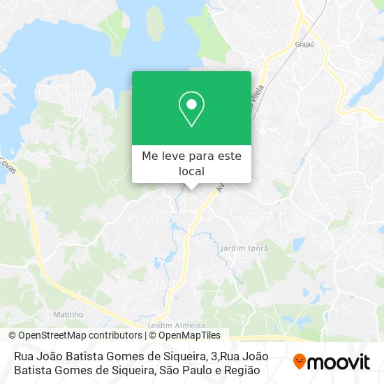 Rua João Batista Gomes de Siqueira, 3,Rua João Batista Gomes de Siqueira mapa