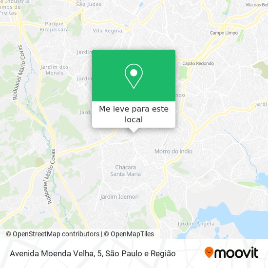 Avenida Moenda Velha, 5 mapa