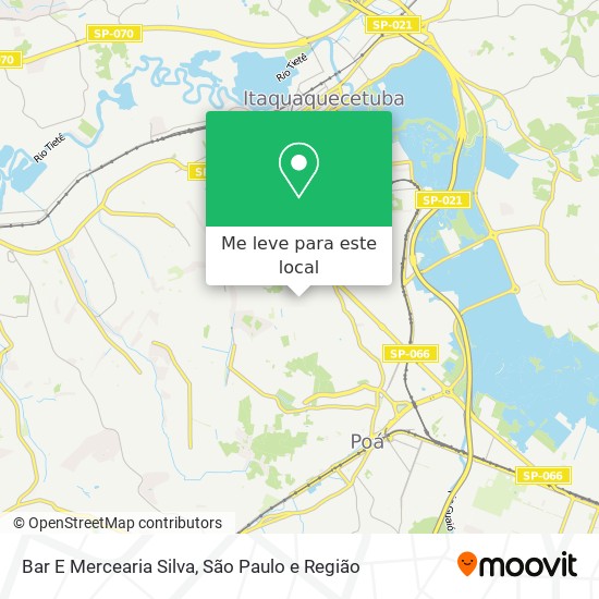 Bar E Mercearia Silva mapa