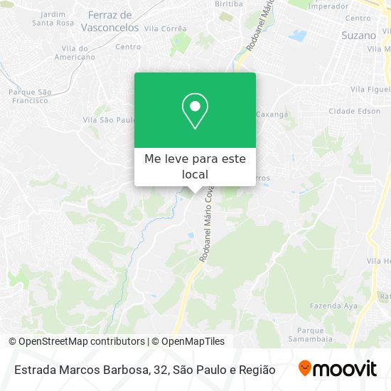 Estrada Marcos Barbosa, 32 mapa