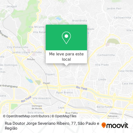 Rua Doutor Jorge Severiano Ribeiro, 77 mapa