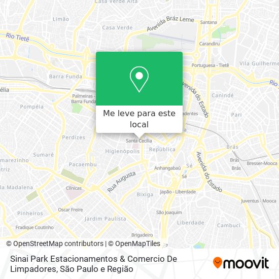 Sinai Park Estacionamentos & Comercio De Limpadores mapa