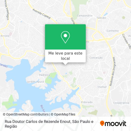 Rua Doutor Carlos de Rezende Enout mapa