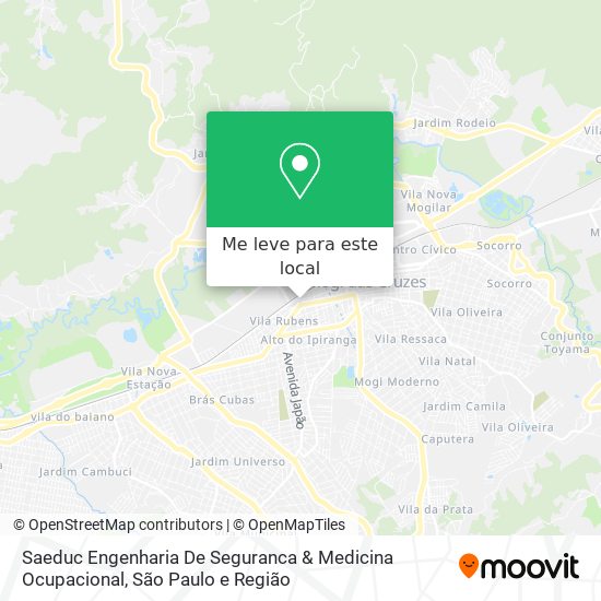 Saeduc Engenharia De Seguranca & Medicina Ocupacional mapa