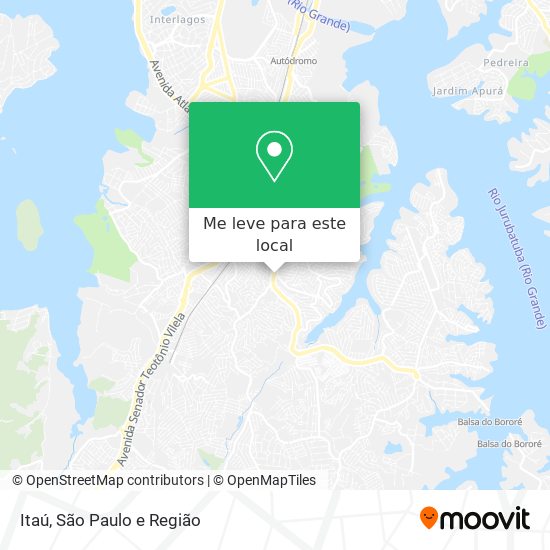 Itaú mapa