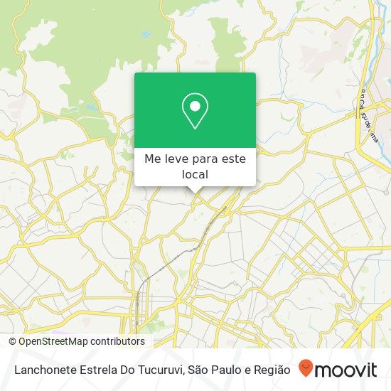 Lanchonete Estrela Do Tucuruvi, Avenida Nova Cantareira, 2259 Tucuruvi São Paulo-SP 02331-003 mapa