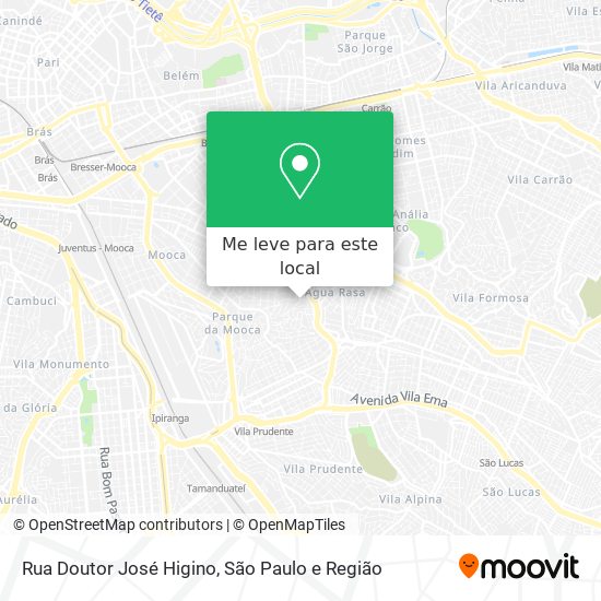 Rua Doutor José Higino mapa