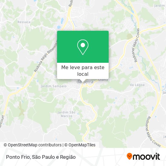 Ponto Frio mapa