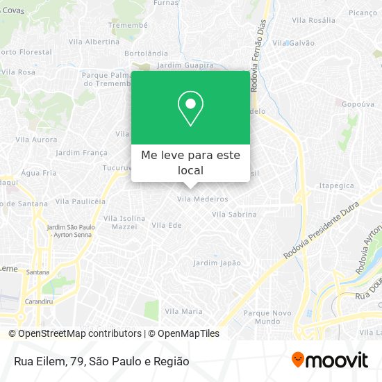 Rua Eilem, 79 mapa