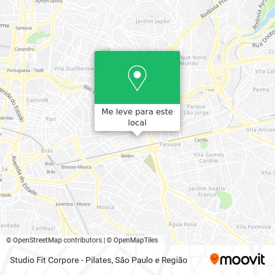 Studio Fit Corpore - Pilates mapa