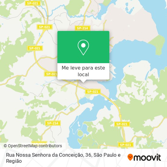 Rua Nossa Senhora da Conceição, 36 mapa