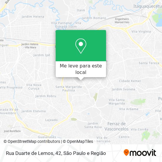 Rua Duarte de Lemos, 42 mapa