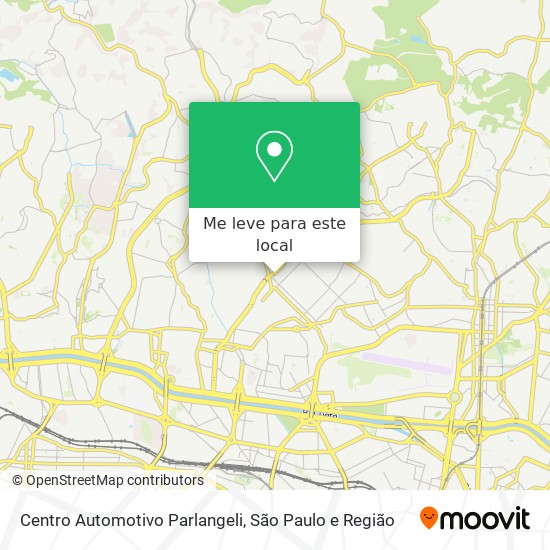 Centro Automotivo Parlangeli mapa