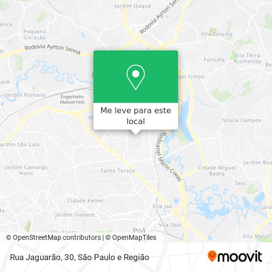 Rua Jaguarão, 30 mapa