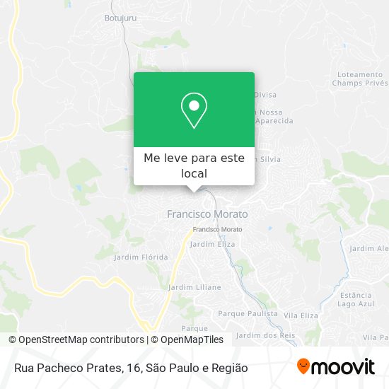 Rua Pacheco Prates, 16 mapa