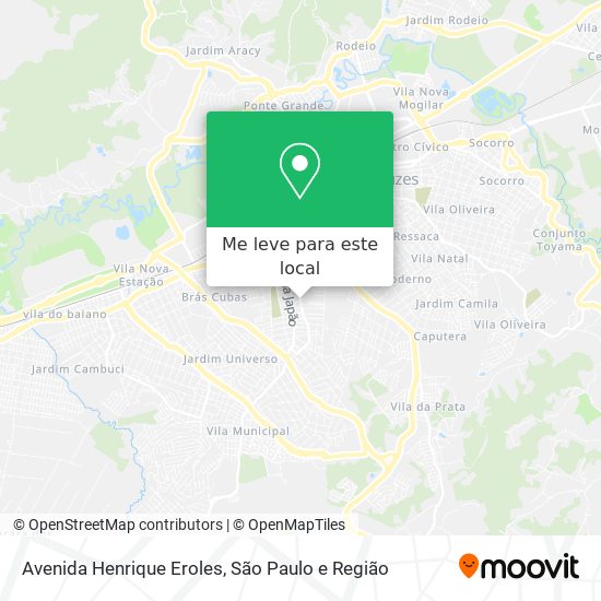 Avenida Henrique Eroles mapa