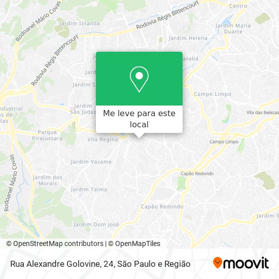 Rua Alexandre Golovine, 24 mapa