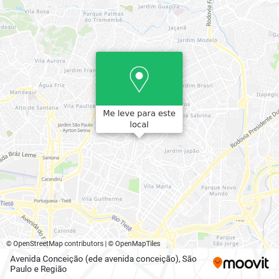 Avenida Conceição (ede avenida conceição) mapa