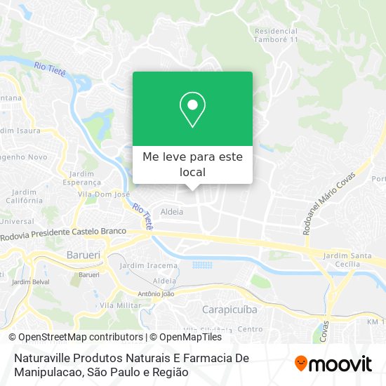 Naturaville Produtos Naturais E Farmacia De Manipulacao mapa