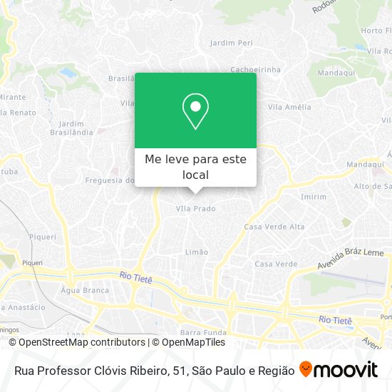 Rua Professor Clóvis Ribeiro, 51 mapa